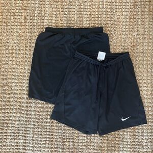 Nike Boy’s Black Athletic Soccer Shorts